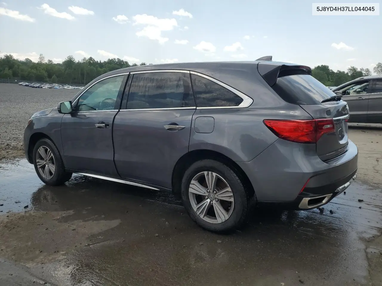 2020 Acura Mdx VIN: 5J8YD4H37LL044045 Lot: 62984555