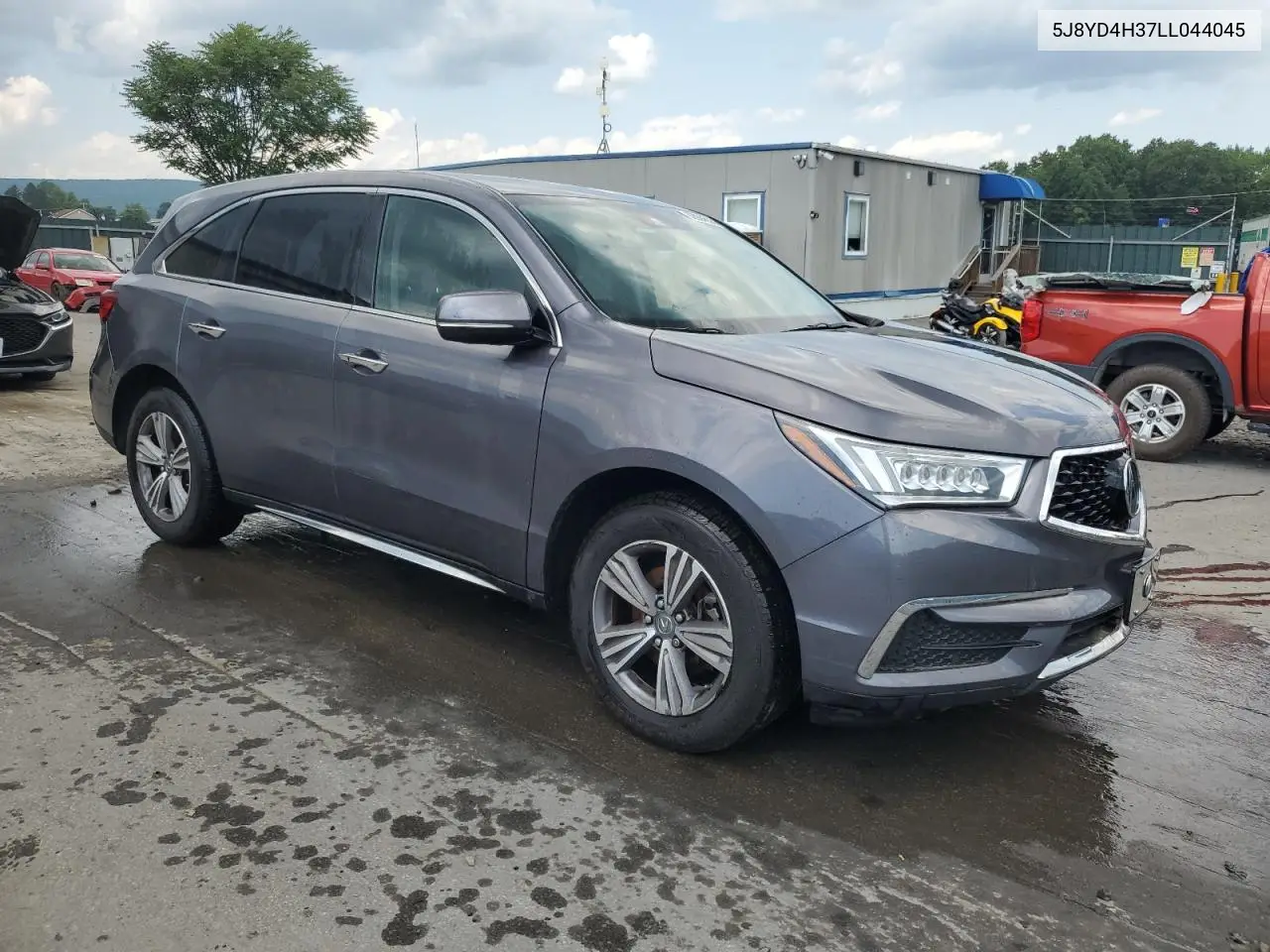 2020 Acura Mdx VIN: 5J8YD4H37LL044045 Lot: 62984555
