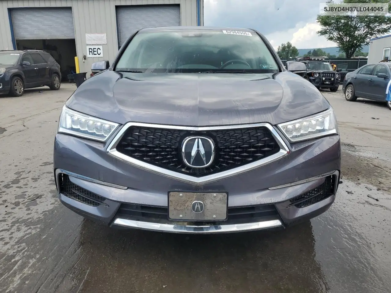 2020 Acura Mdx VIN: 5J8YD4H37LL044045 Lot: 62984555