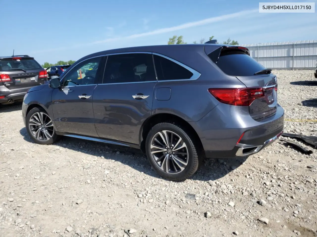 2020 Acura Mdx Technology VIN: 5J8YD4H5XLL017150 Lot: 64248205