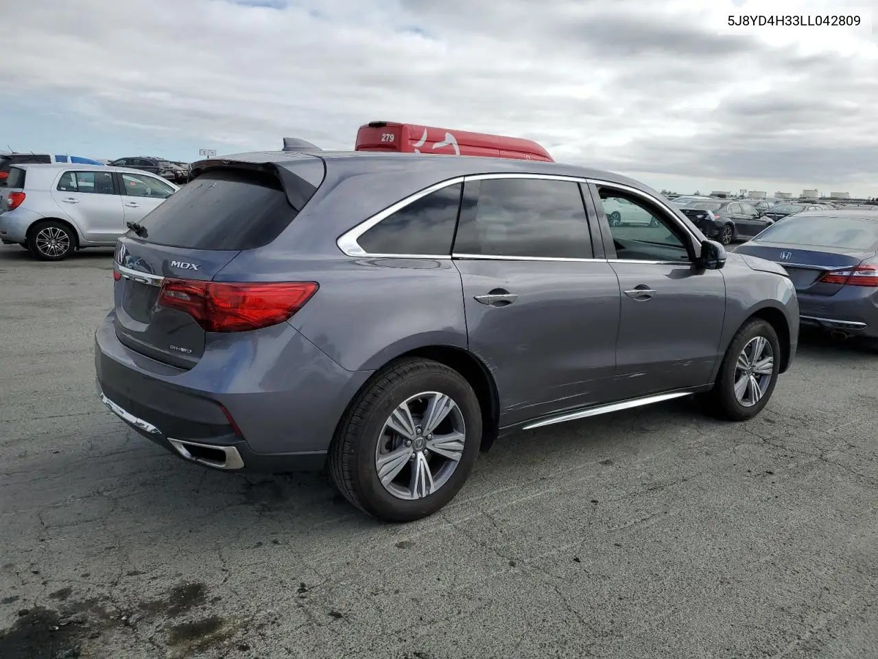 2020 Acura Mdx VIN: 5J8YD4H33LL042809 Lot: 65736795