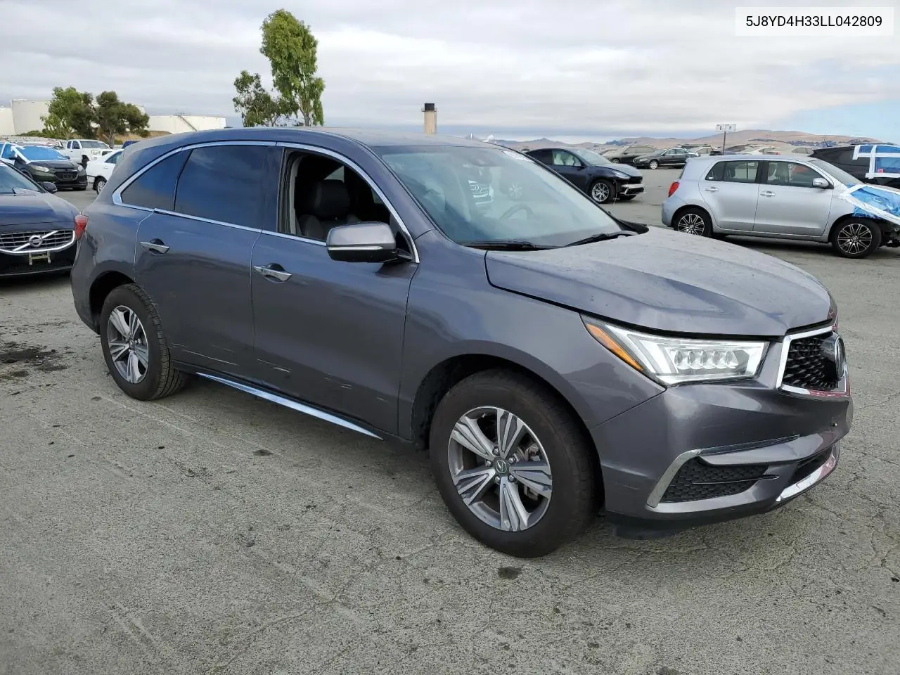 2020 Acura Mdx VIN: 5J8YD4H33LL042809 Lot: 65736795