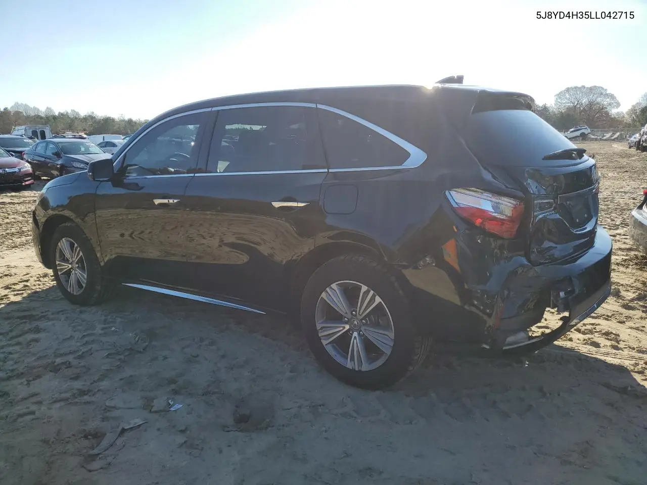 2020 Acura Mdx VIN: 5J8YD4H35LL042715 Lot: 82877994