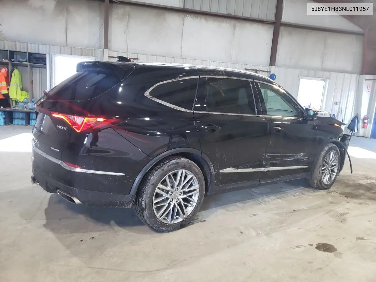 2022 Acura Mdx Advance VIN: 5J8YE1H83NL011957 Lot: 47134435