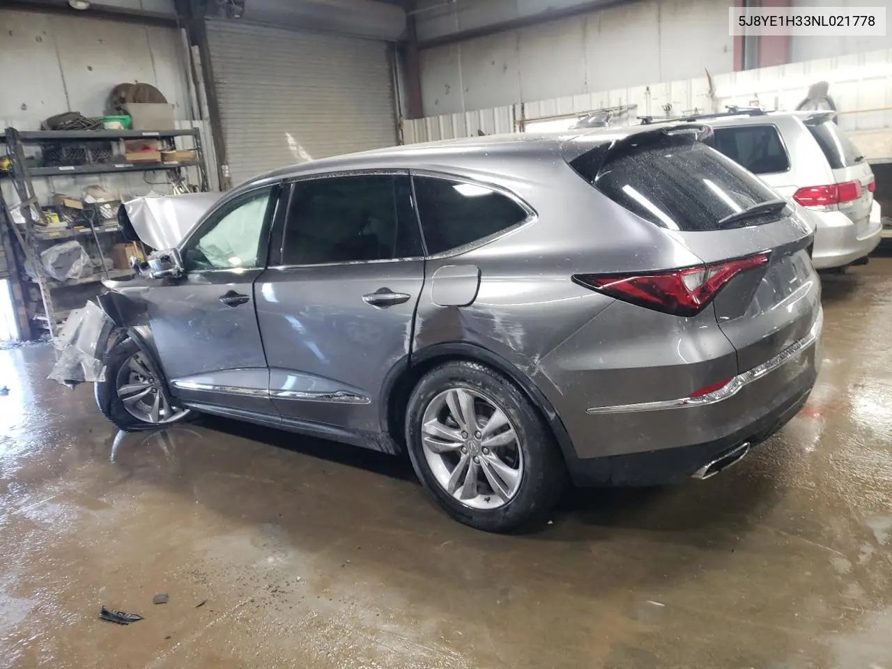 2022 Acura Mdx VIN: 5J8YE1H33NL021778 Lot: 49088725
