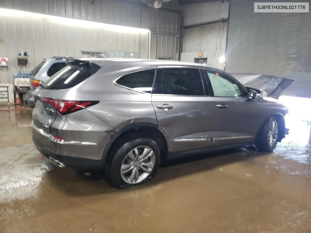 2022 Acura Mdx VIN: 5J8YE1H33NL021778 Lot: 49088725