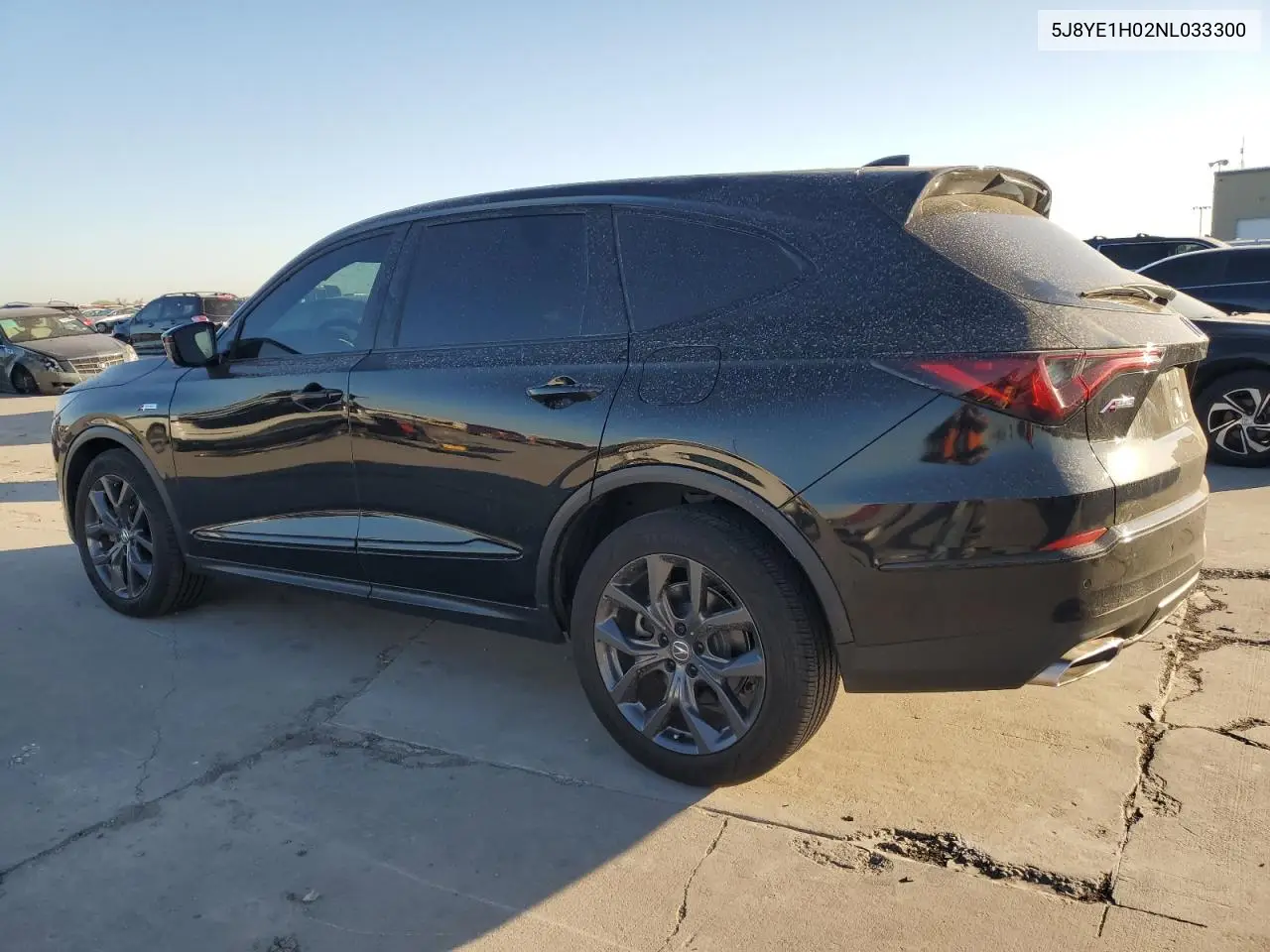 2022 Acura Mdx A-Spec VIN: 5J8YE1H02NL033300 Lot: 49188415