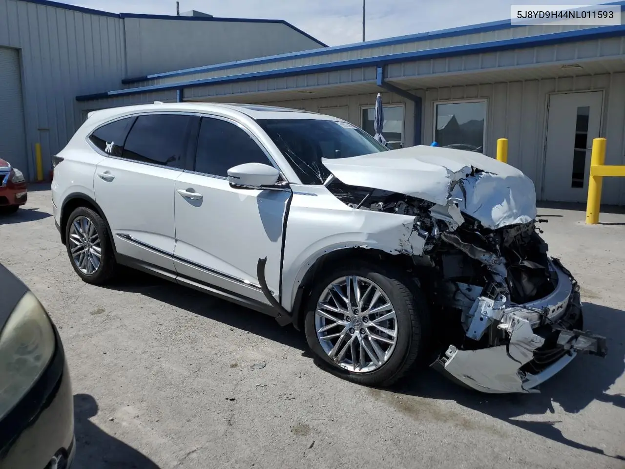 2022 Acura Mdx Technology VIN: 5J8YD9H44NL011593 Lot: 50662505