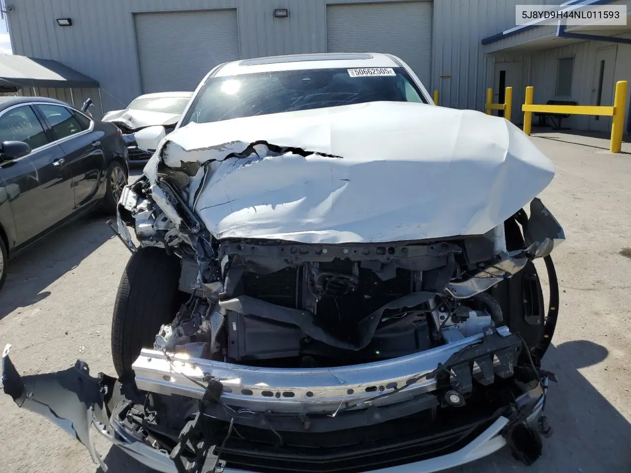 2022 Acura Mdx Technology VIN: 5J8YD9H44NL011593 Lot: 50662505