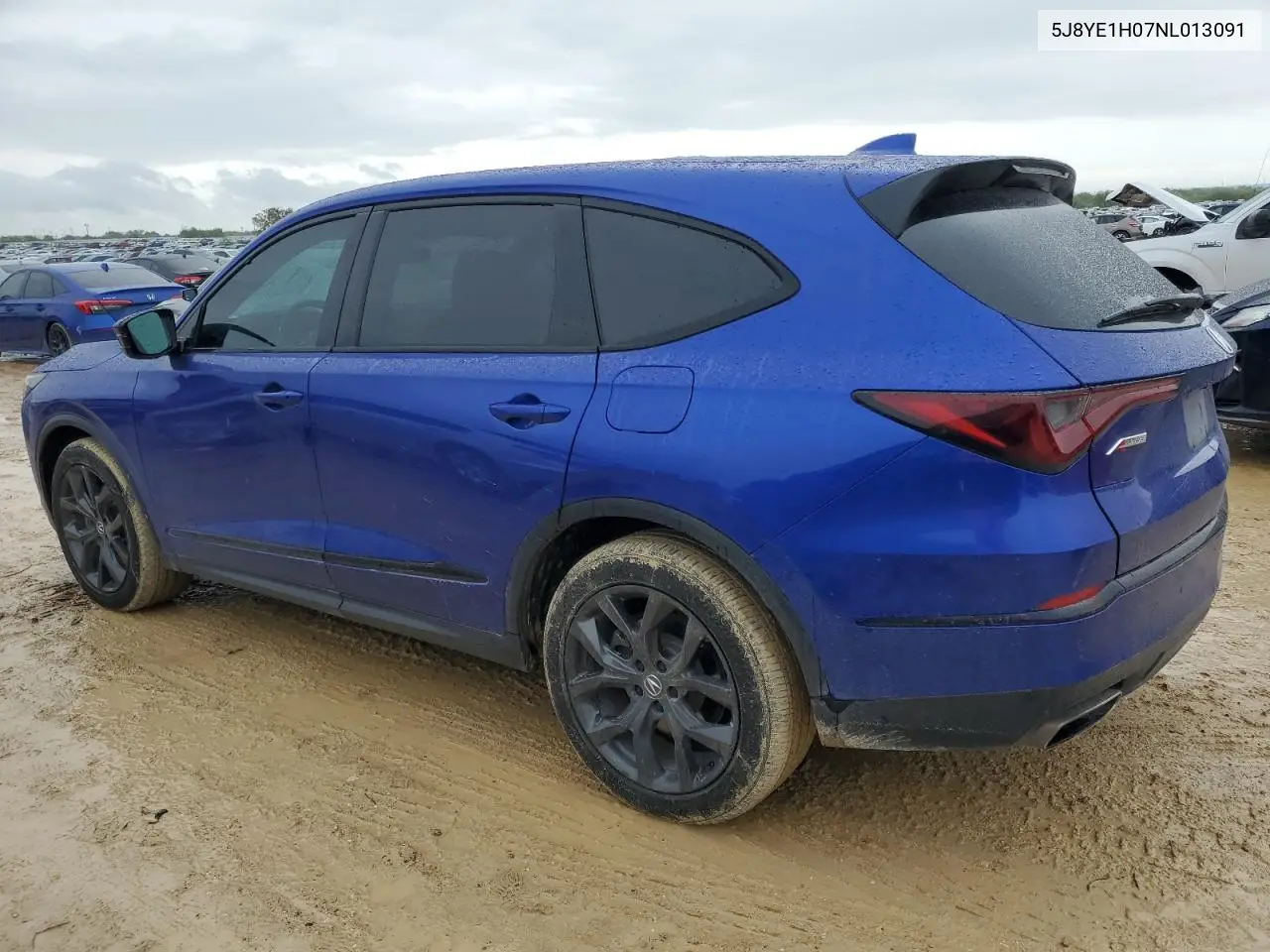2022 Acura Mdx A-Spec VIN: 5J8YE1H07NL013091 Lot: 50759465