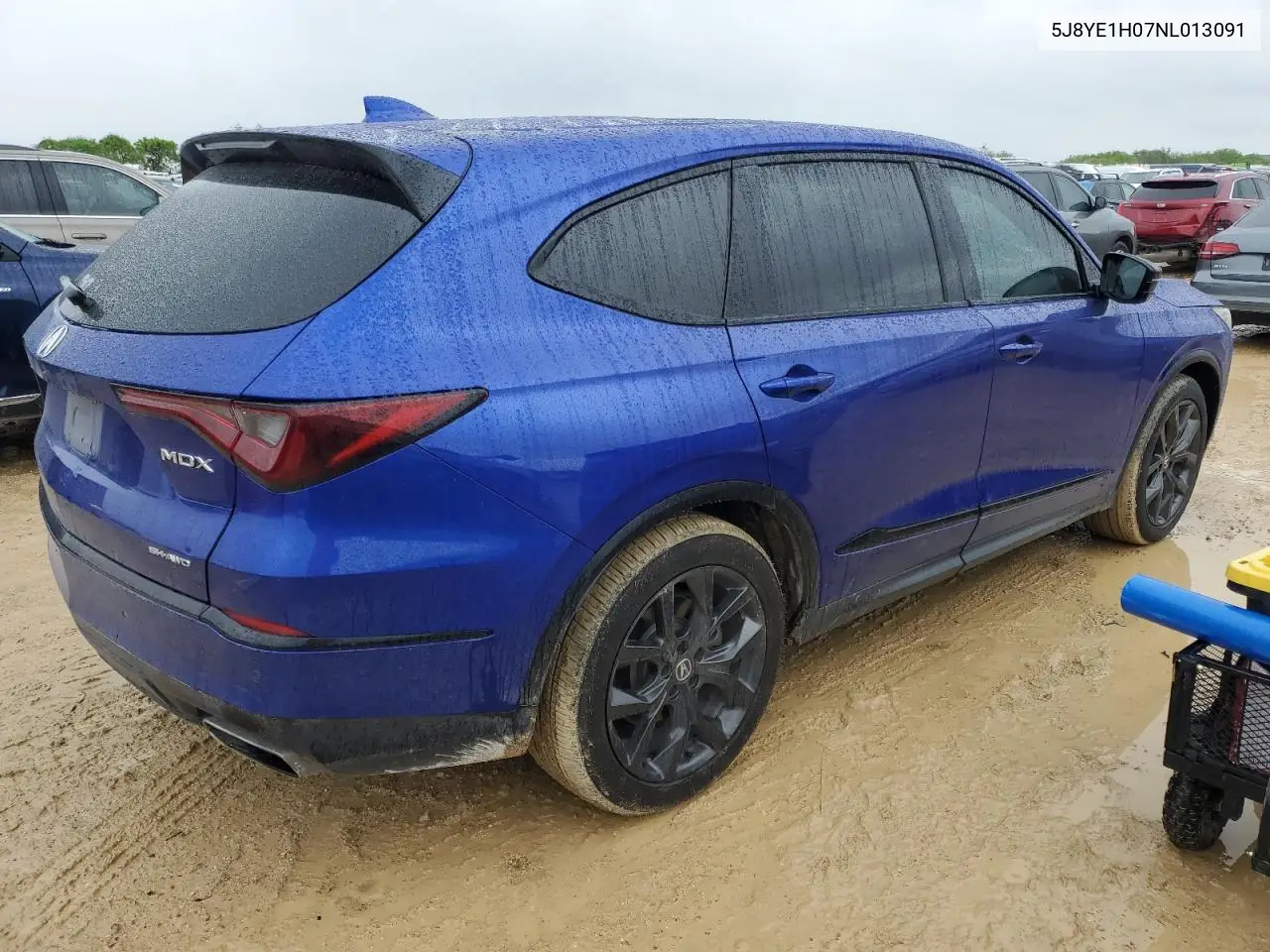 2022 Acura Mdx A-Spec VIN: 5J8YE1H07NL013091 Lot: 50759465