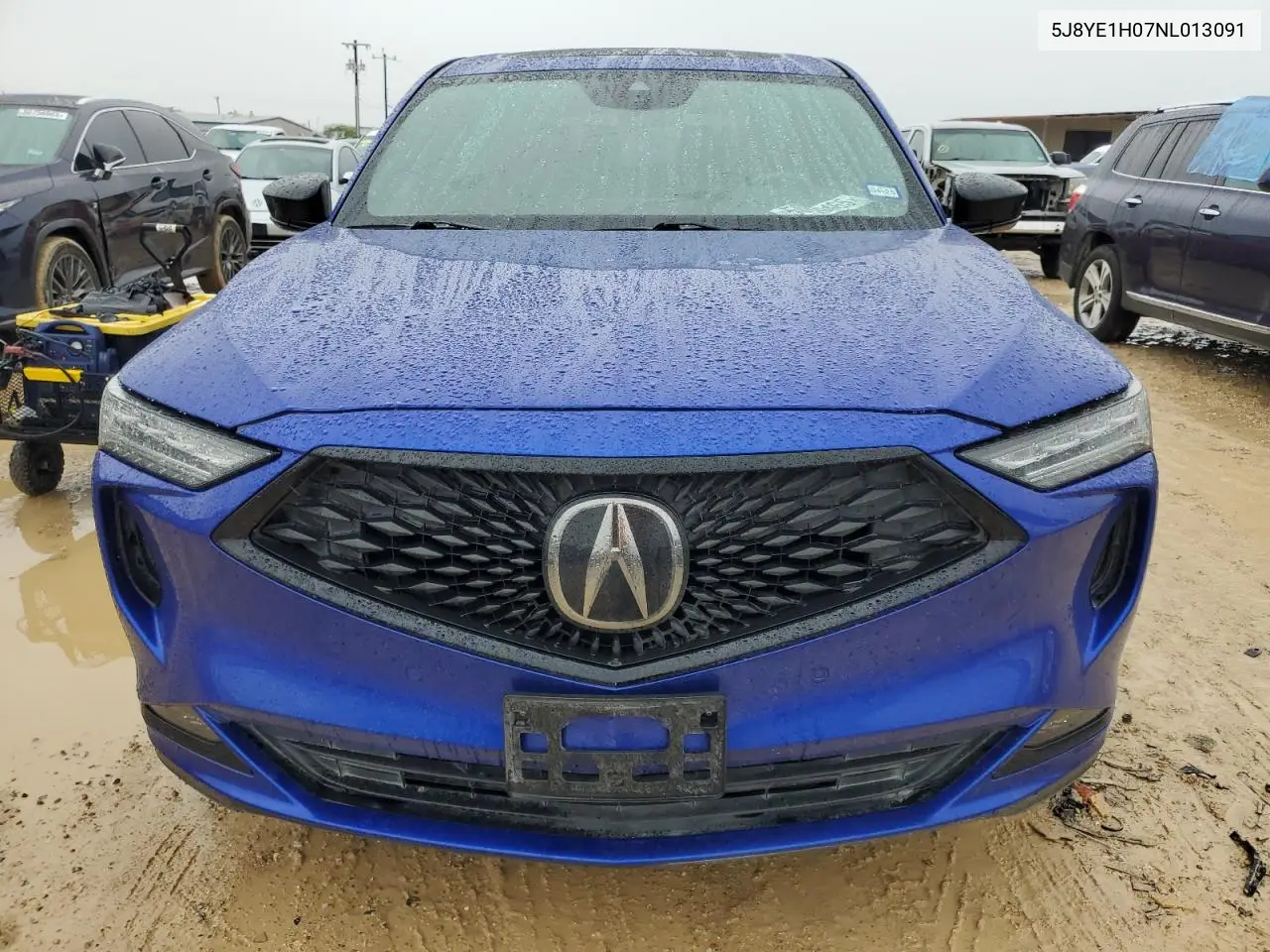 2022 Acura Mdx A-Spec VIN: 5J8YE1H07NL013091 Lot: 50759465