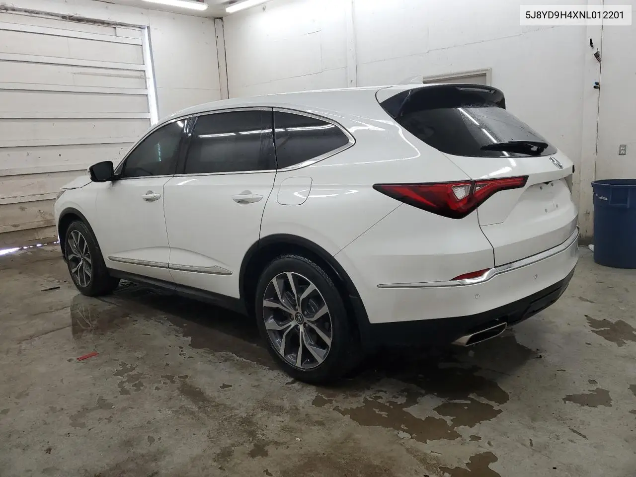2022 Acura Mdx Technology VIN: 5J8YD9H4XNL012201 Lot: 53184445
