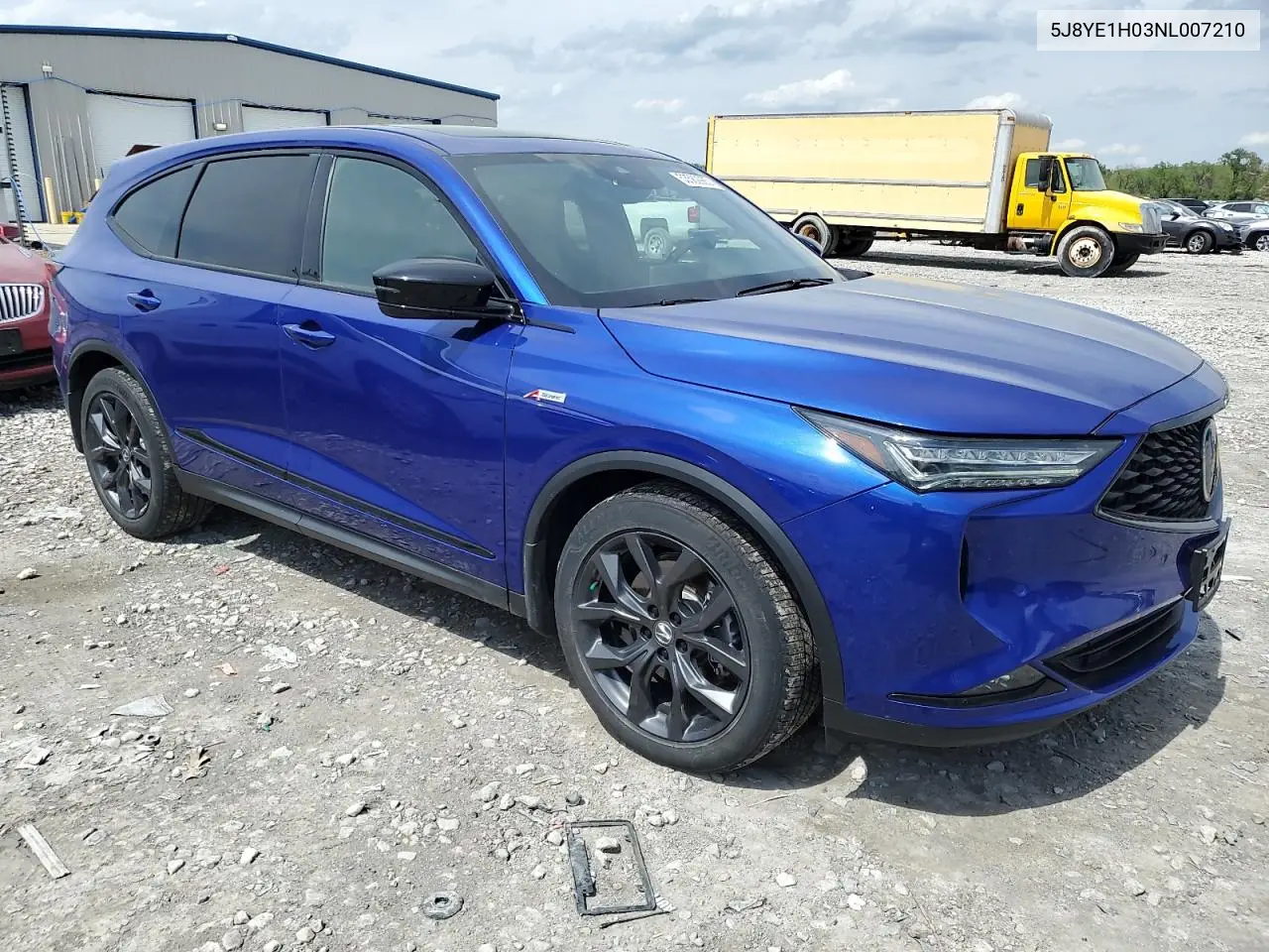 2022 Acura Mdx A-Spec VIN: 5J8YE1H03NL007210 Lot: 53582985
