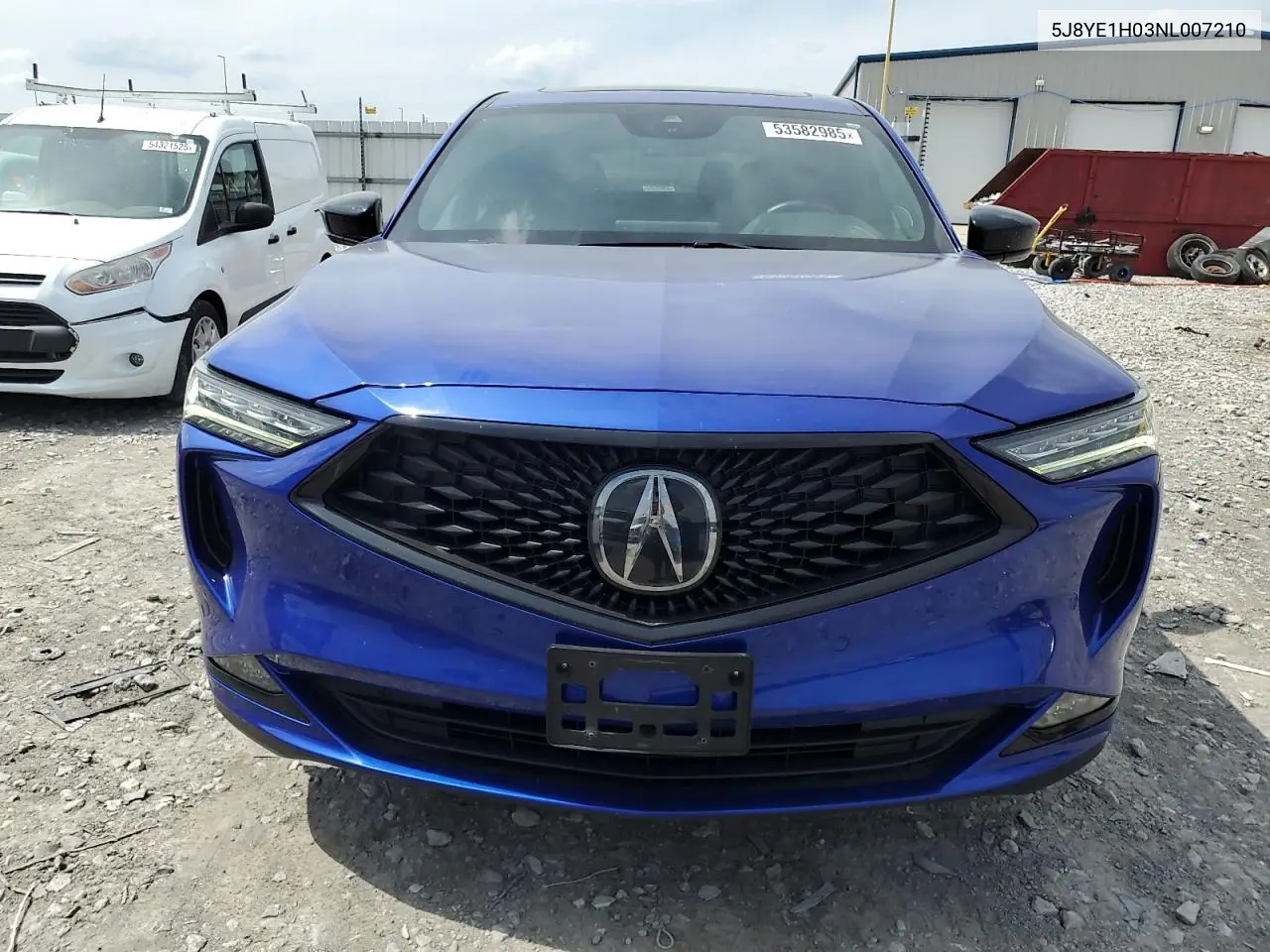 2022 Acura Mdx A-Spec VIN: 5J8YE1H03NL007210 Lot: 53582985