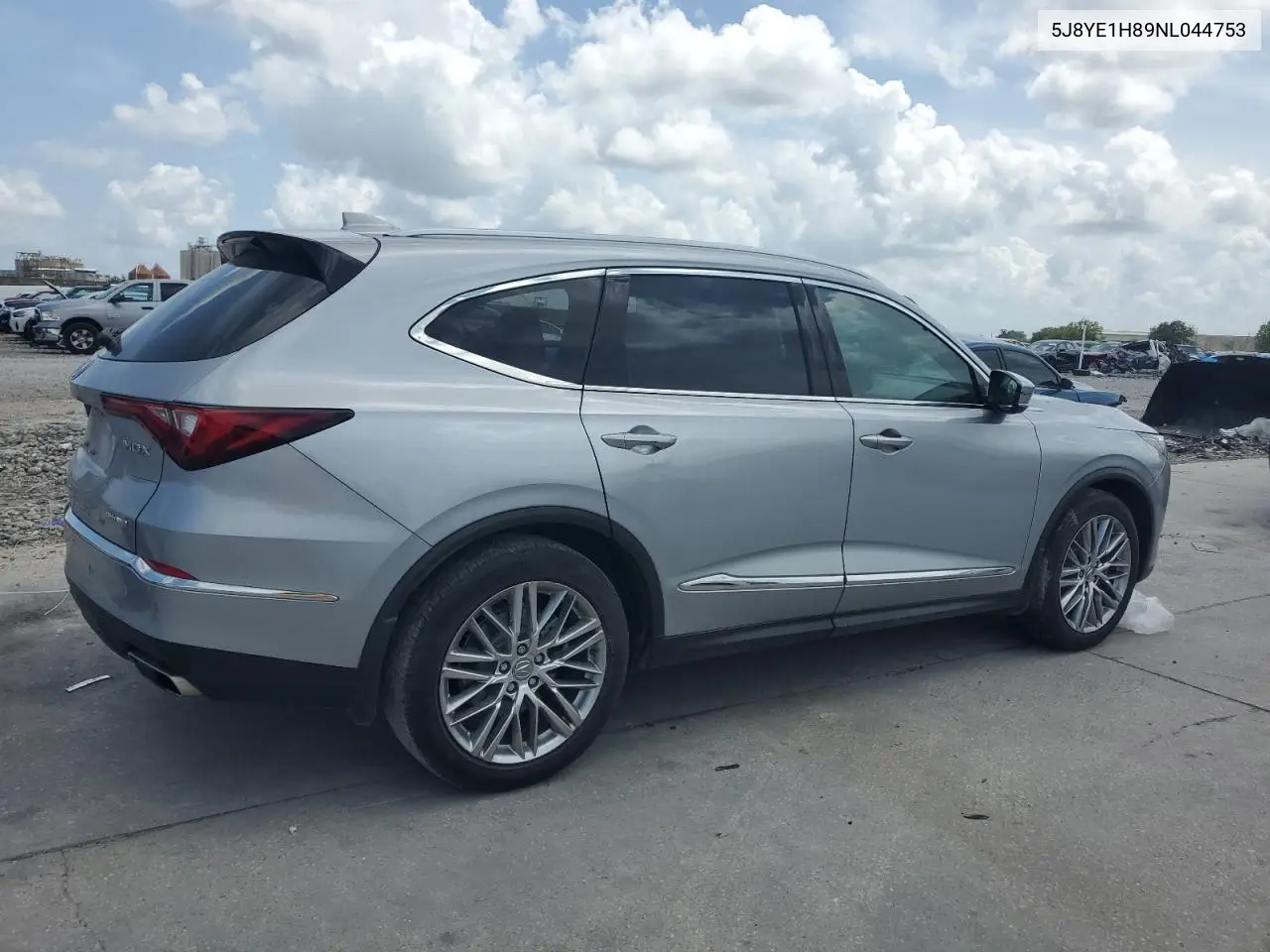 2022 Acura Mdx Advance VIN: 5J8YE1H89NL044753 Lot: 53943515
