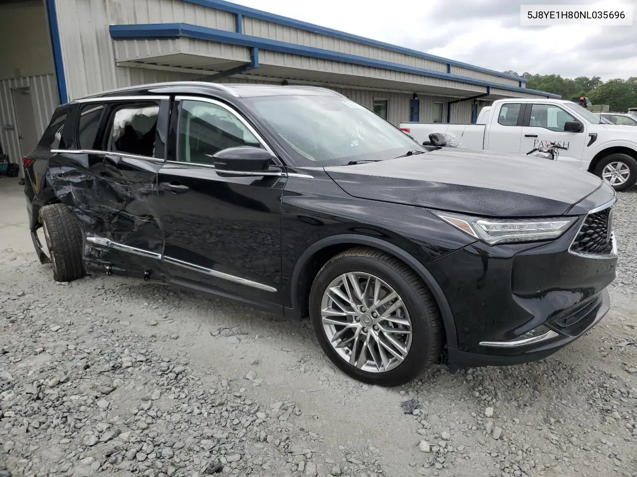 2022 Acura Mdx Advance VIN: 5J8YE1H80NL035696 Lot: 54420105