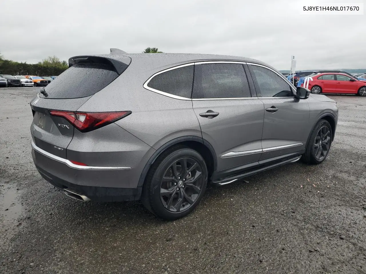 2022 Acura Mdx Technology VIN: 5J8YE1H46NL017670 Lot: 56366065