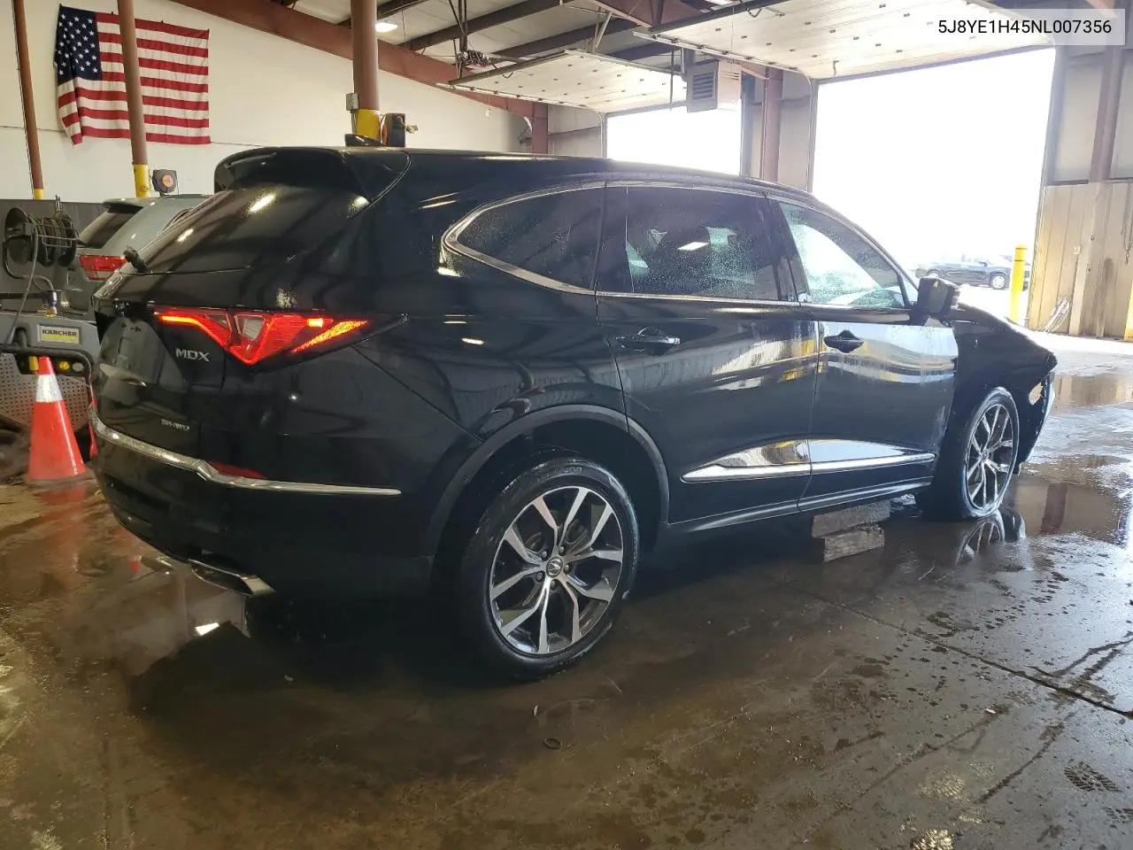 2022 Acura Mdx Technology VIN: 5J8YE1H45NL007356 Lot: 56973295