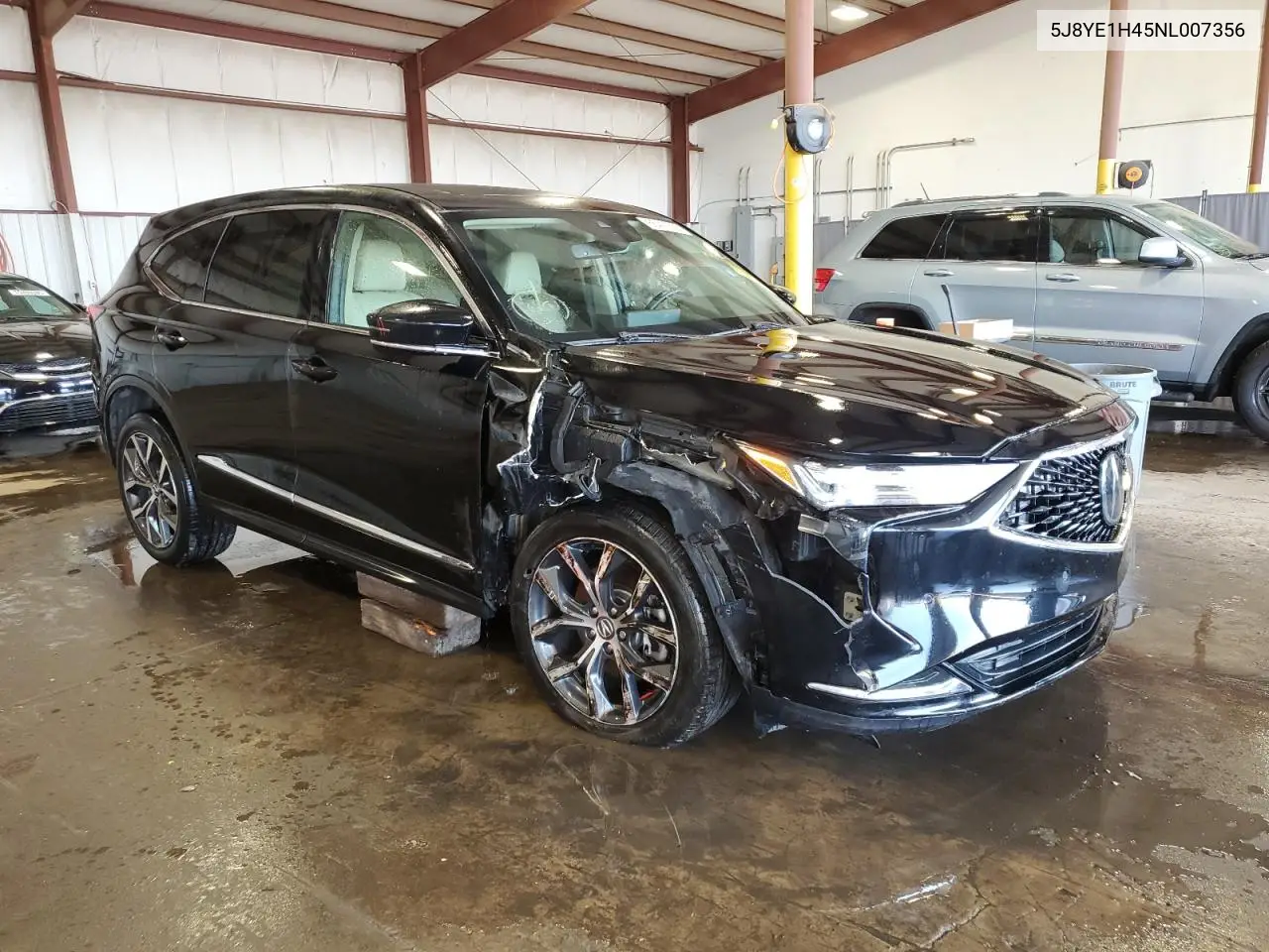 2022 Acura Mdx Technology VIN: 5J8YE1H45NL007356 Lot: 56973295