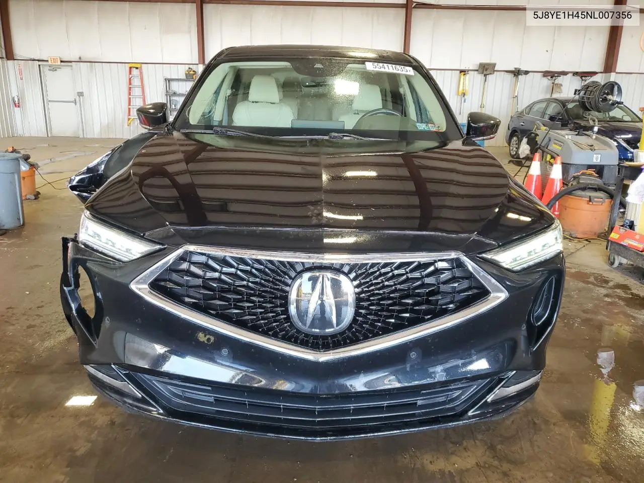 2022 Acura Mdx Technology VIN: 5J8YE1H45NL007356 Lot: 56973295