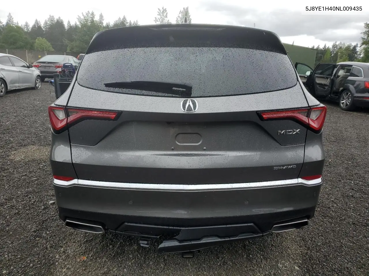 2022 Acura Mdx Technology VIN: 5J8YE1H40NL009435 Lot: 57137935