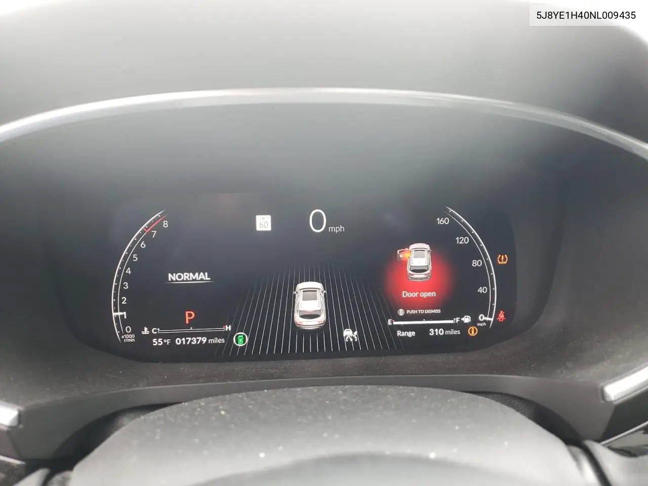 2022 Acura Mdx Technology VIN: 5J8YE1H40NL009435 Lot: 57137935