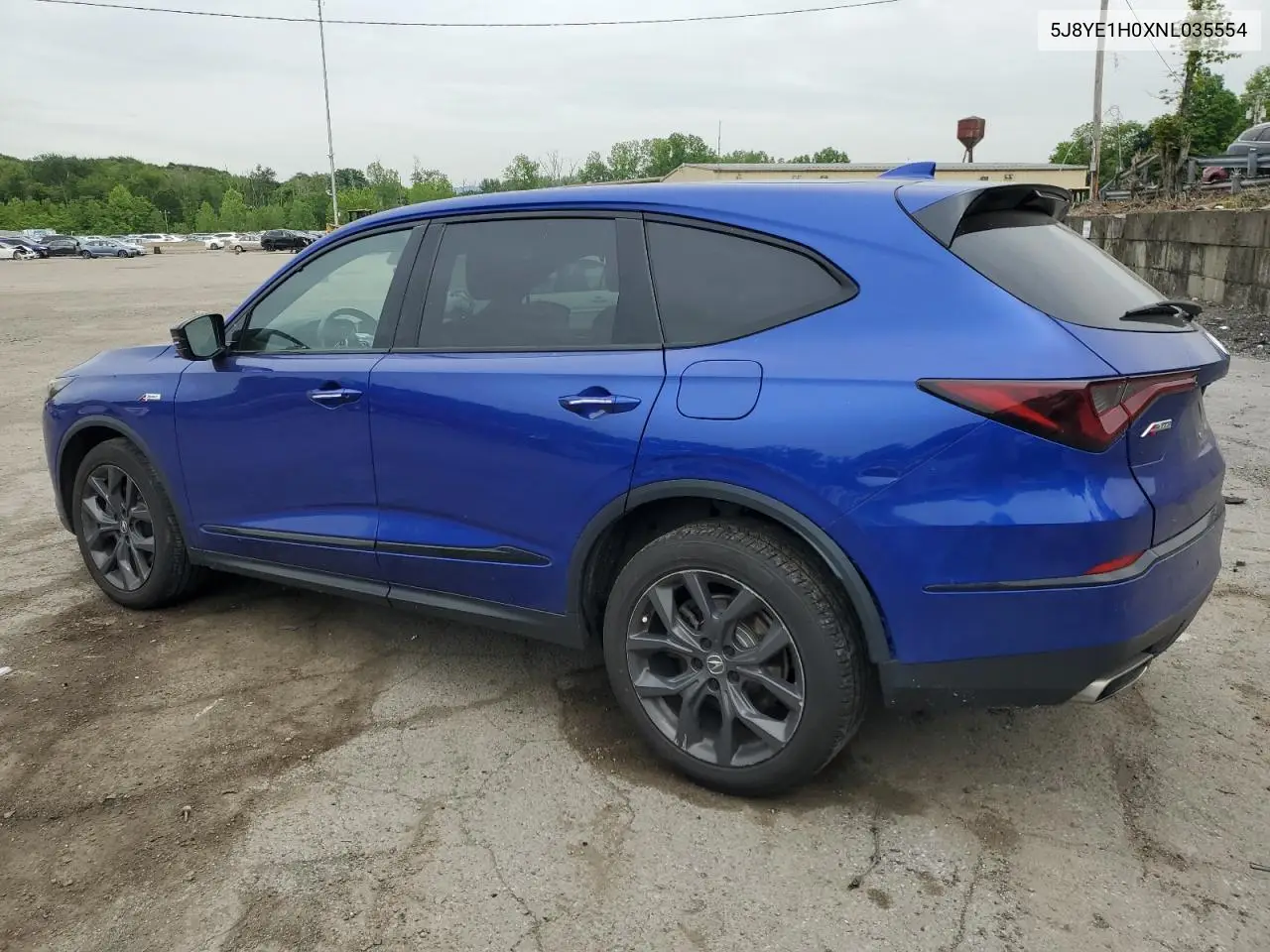2022 Acura Mdx A-Spec VIN: 5J8YE1H0XNL035554 Lot: 58656245