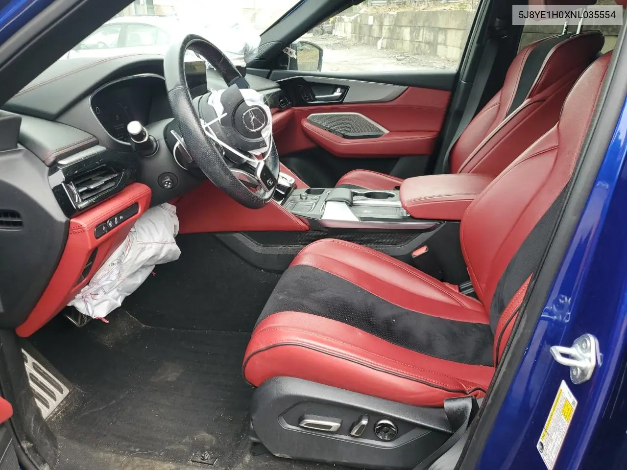 2022 Acura Mdx A-Spec VIN: 5J8YE1H0XNL035554 Lot: 58656245