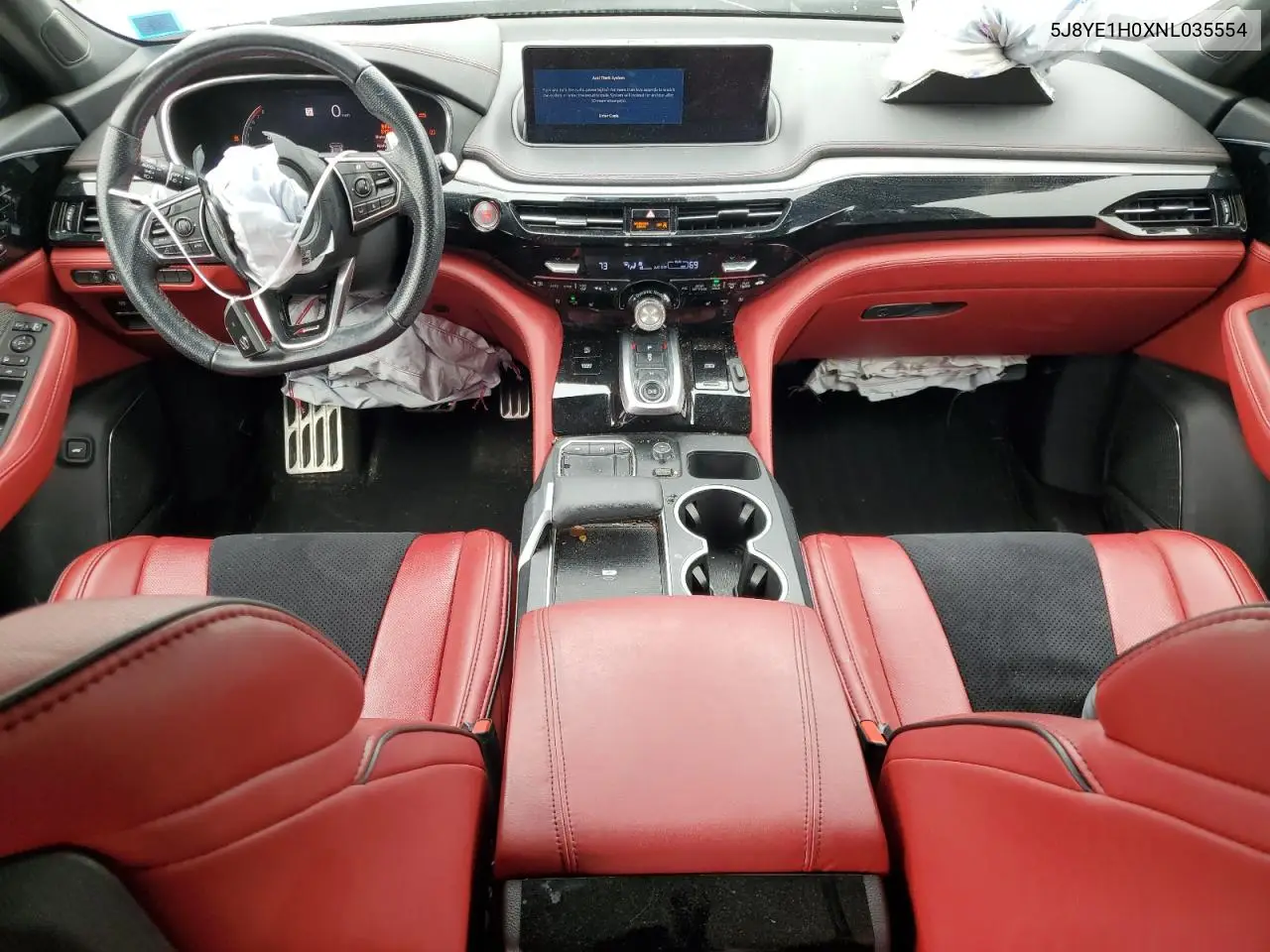2022 Acura Mdx A-Spec VIN: 5J8YE1H0XNL035554 Lot: 58656245