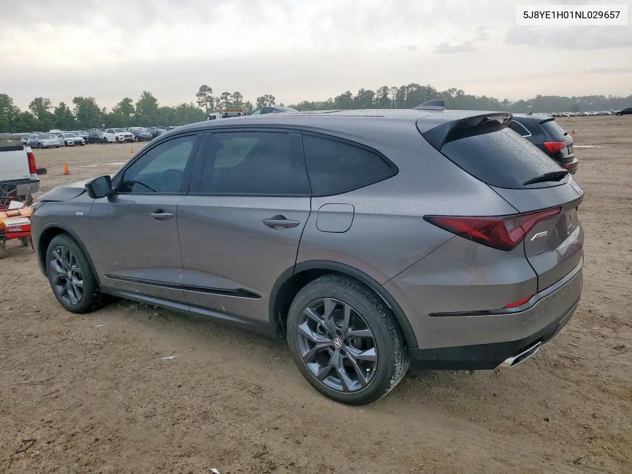 2022 Acura Mdx A-Spec VIN: 5J8YE1H01NL029657 Lot: 58671615
