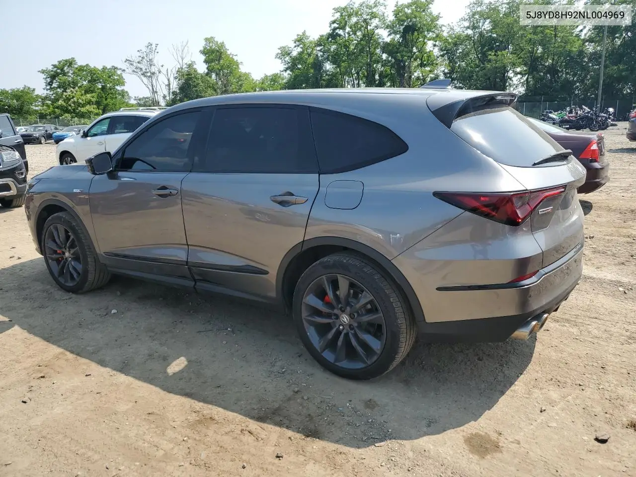 2022 Acura Mdx Type S VIN: 5J8YD8H92NL004969 Lot: 59863045