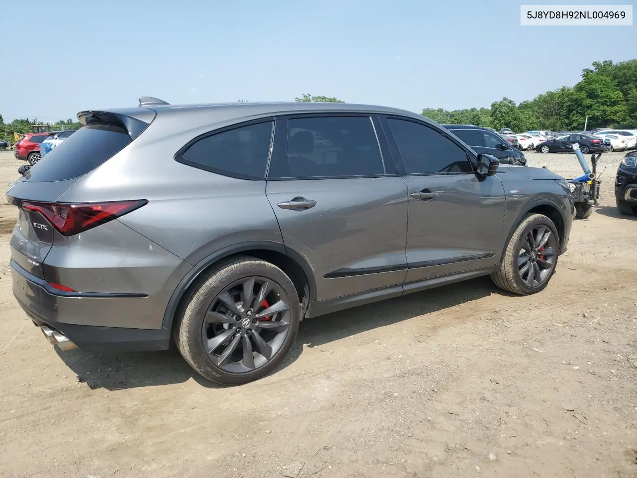 2022 Acura Mdx Type S VIN: 5J8YD8H92NL004969 Lot: 59863045