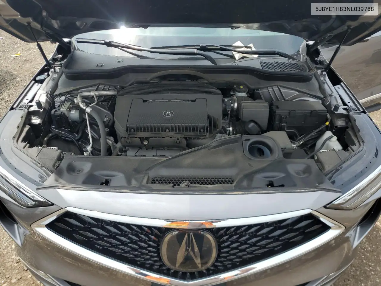 2022 Acura Mdx Advance VIN: 5J8YE1H83NL039788 Lot: 60023765