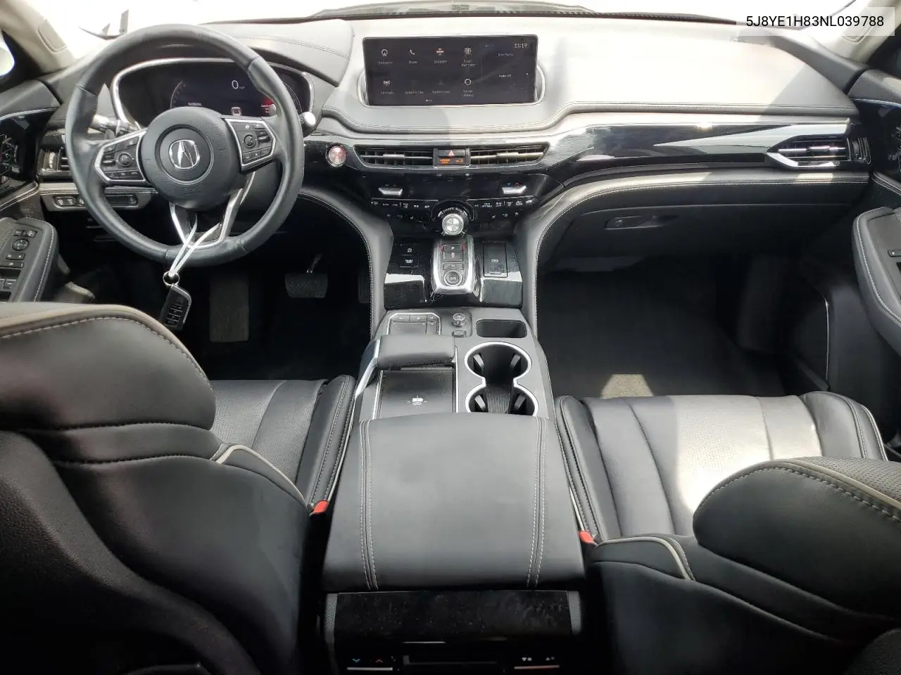 2022 Acura Mdx Advance VIN: 5J8YE1H83NL039788 Lot: 60023765