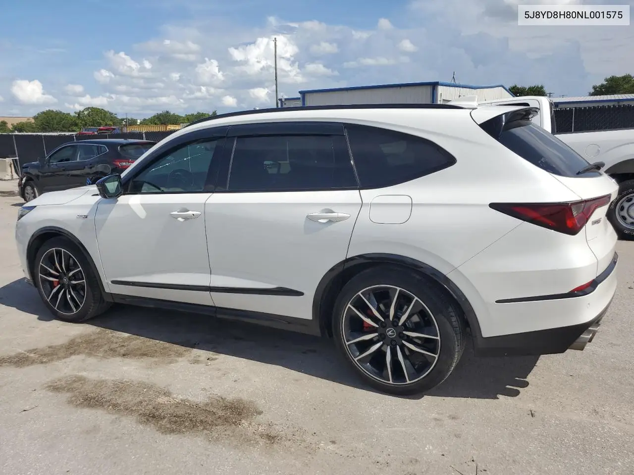 2022 Acura Mdx Type S Advance VIN: 5J8YD8H80NL001575 Lot: 60726105