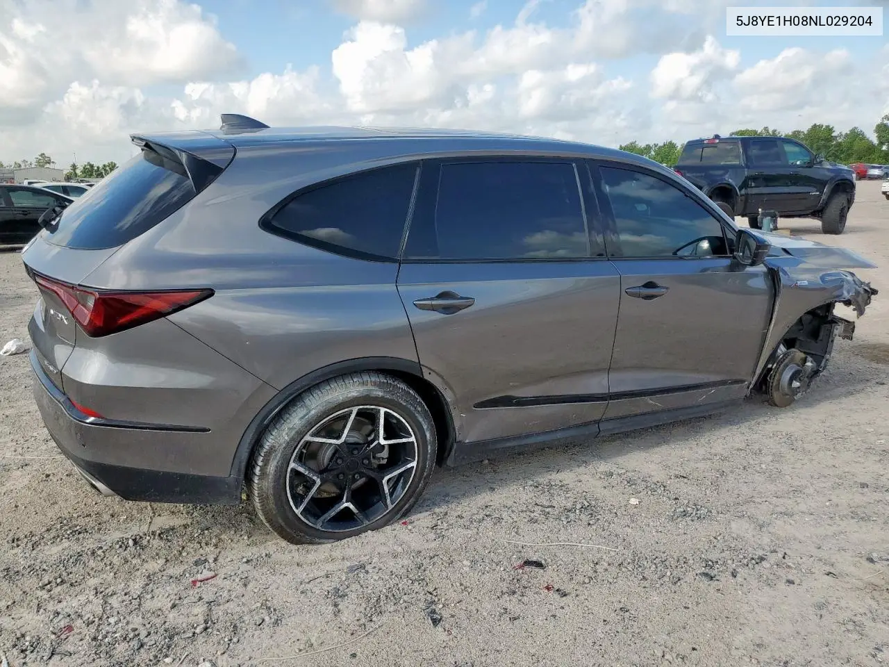 2022 Acura Mdx A-Spec VIN: 5J8YE1H08NL029204 Lot: 61368495