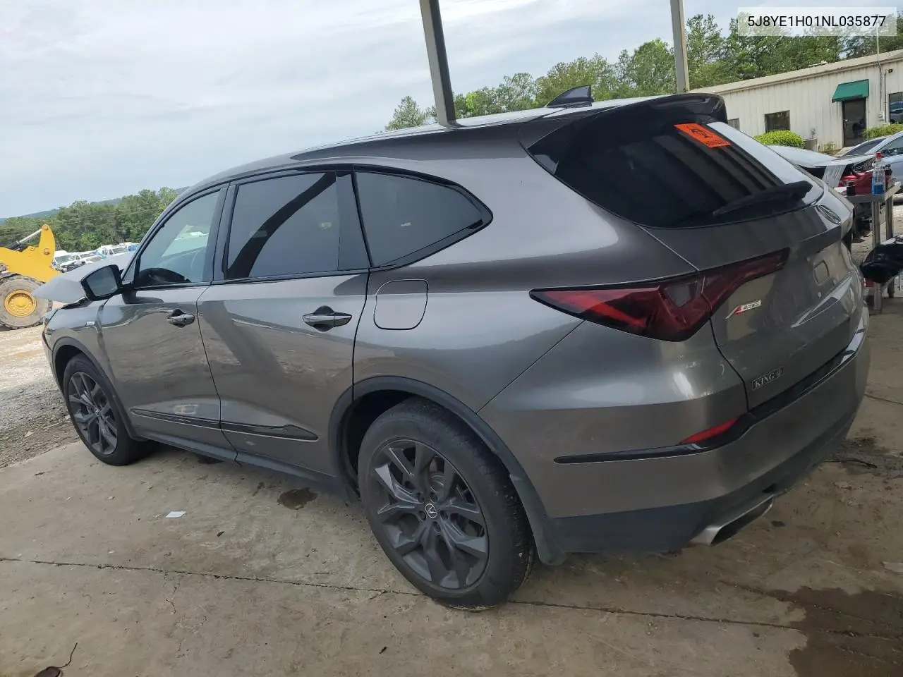 2022 Acura Mdx A-Spec VIN: 5J8YE1H01NL035877 Lot: 61532245