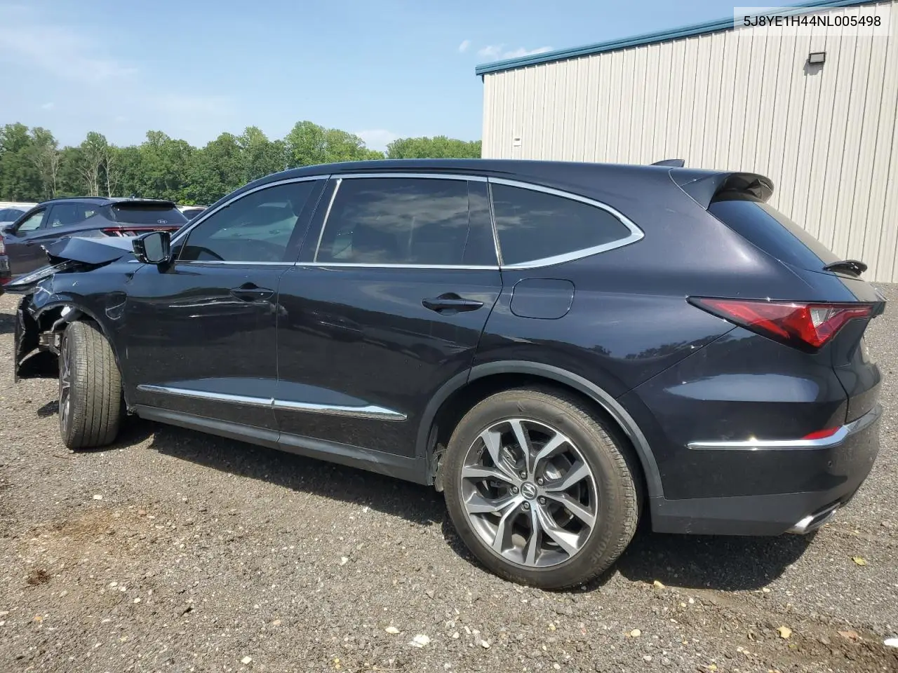 2022 Acura Mdx Technology VIN: 5J8YE1H44NL005498 Lot: 61584085