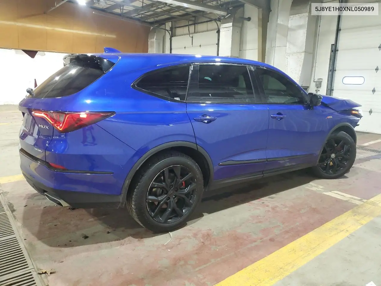 2022 Acura Mdx A-Spec VIN: 5J8YE1H0XNL050989 Lot: 61613775