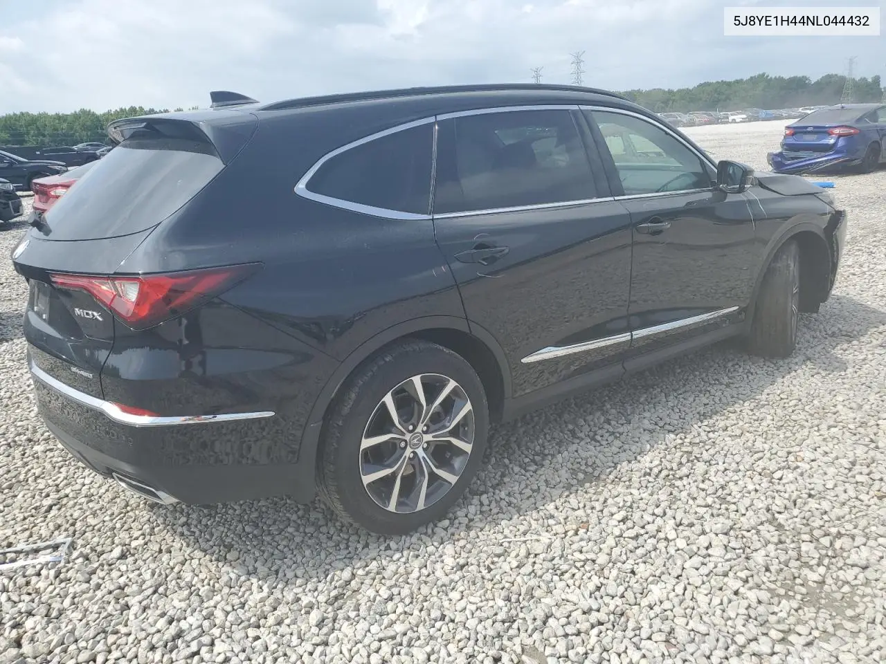 2022 Acura Mdx Technology VIN: 5J8YE1H44NL044432 Lot: 61720985