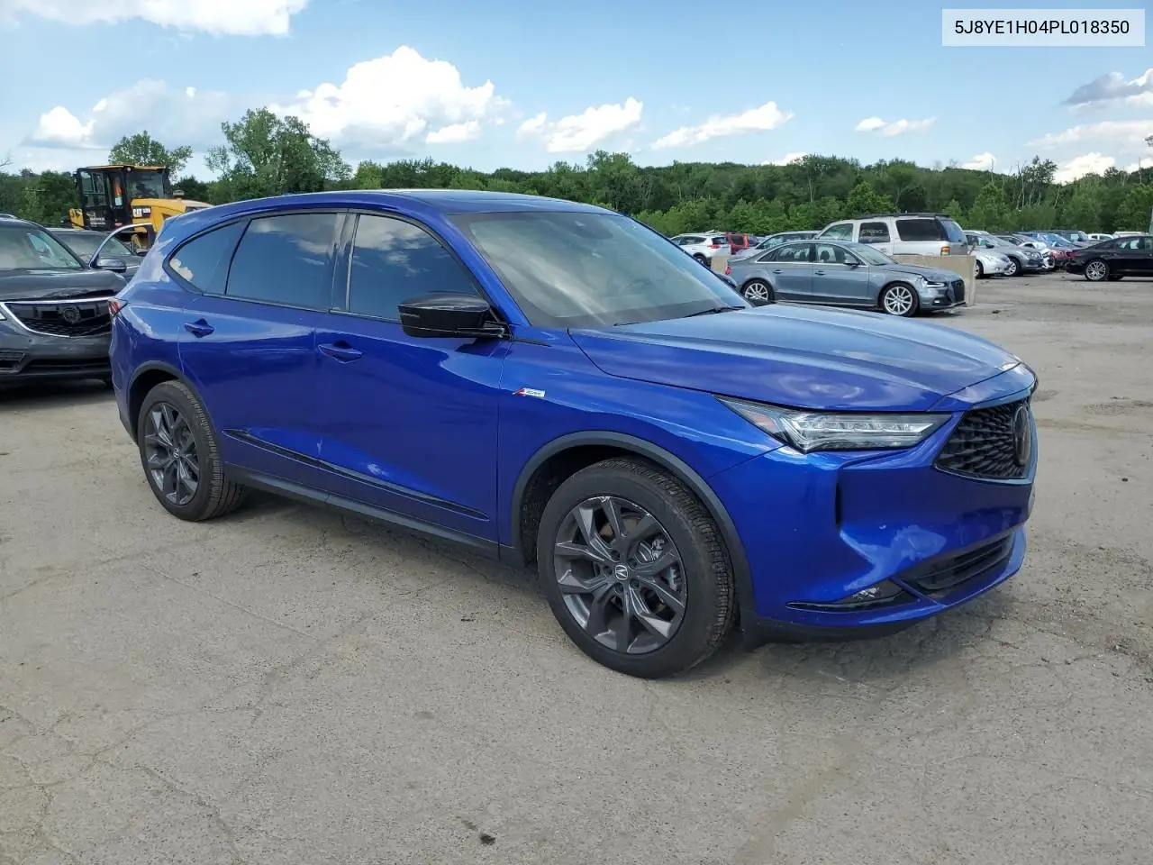 2022 Acura Mdx A-Spec VIN: 5J8YE1H04PL018350 Lot: 62454315