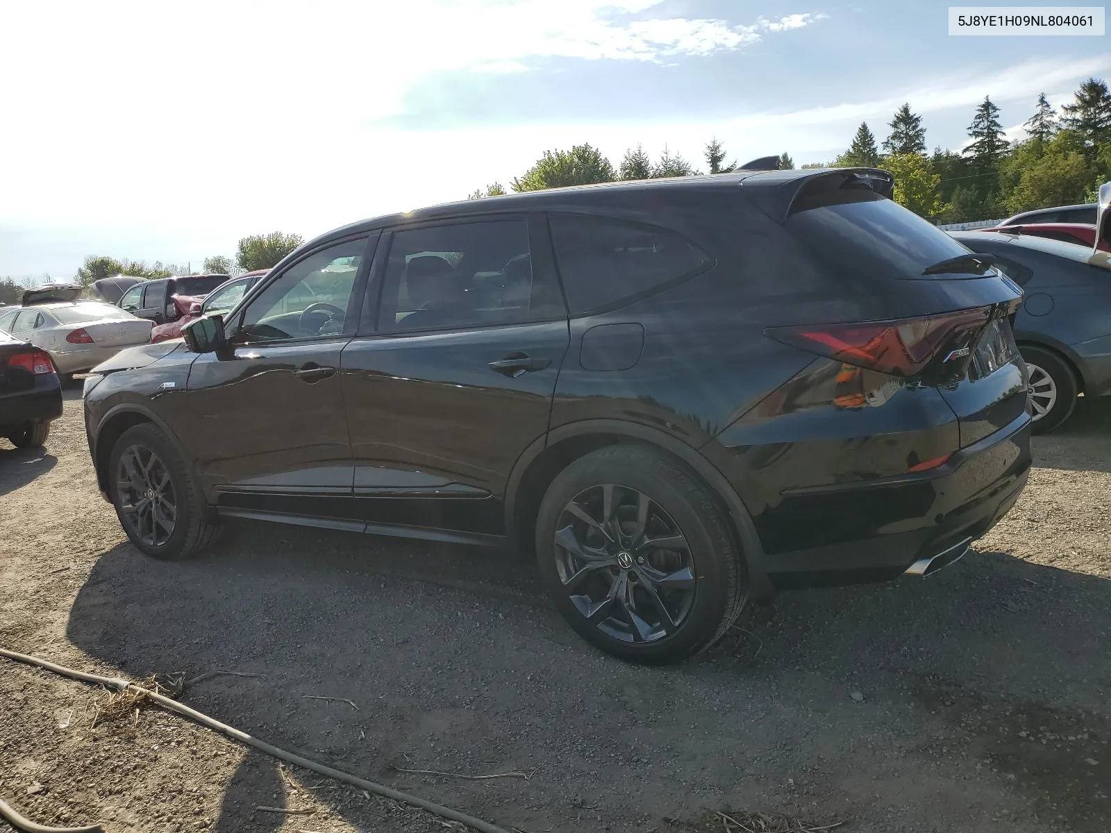 2022 Acura Mdx A-Spec VIN: 5J8YE1H09NL804061 Lot: 68460384