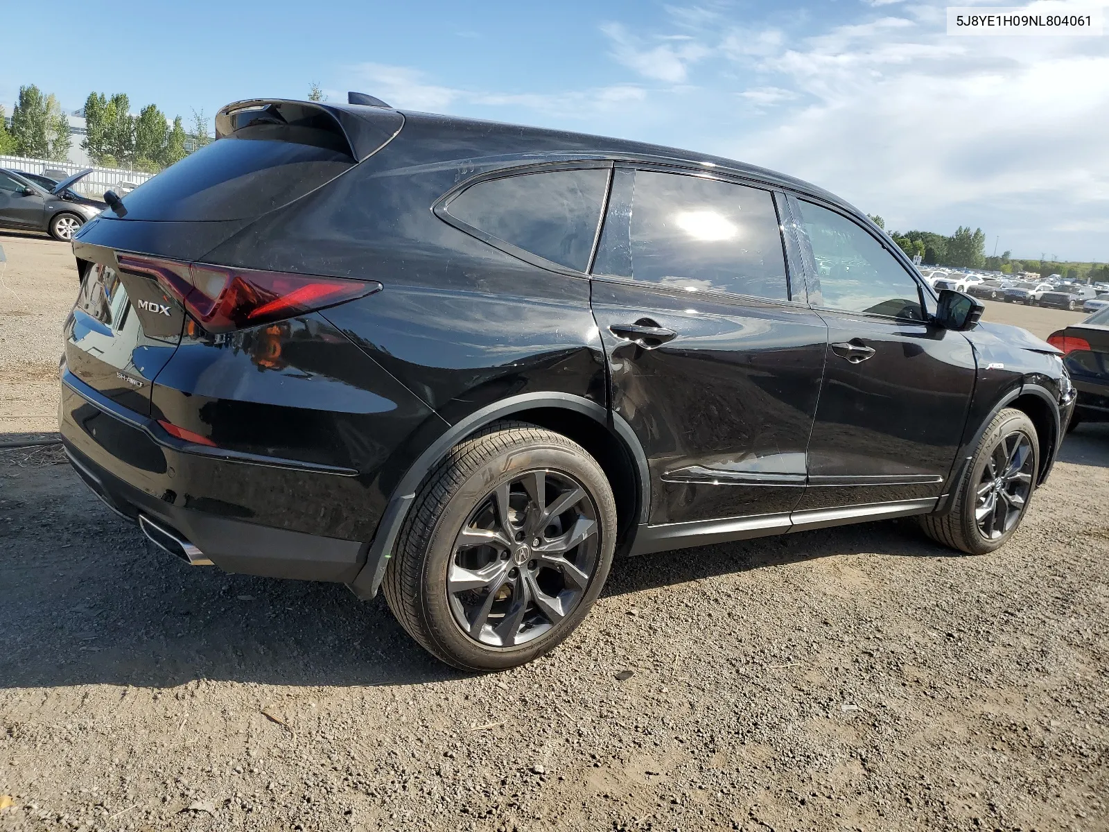 2022 Acura Mdx A-Spec VIN: 5J8YE1H09NL804061 Lot: 68460384