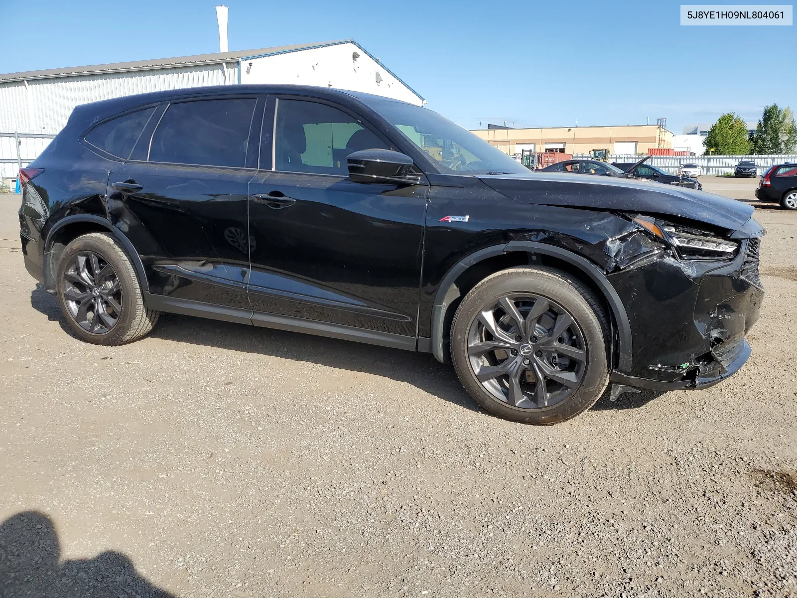 2022 Acura Mdx A-Spec VIN: 5J8YE1H09NL804061 Lot: 68460384