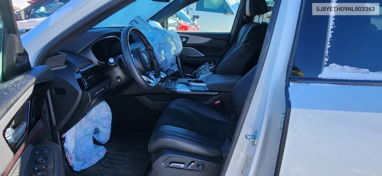 2022 Acura Mdx A-Spec VIN: 5J8YE1H09NL803363 Lot: 78440084
