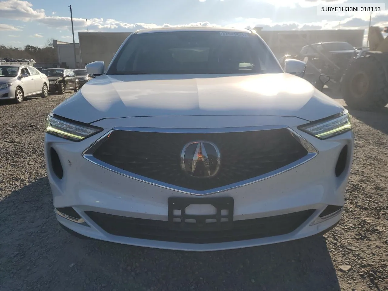 2022 Acura Mdx VIN: 5J8YE1H33NL018153 Lot: 82981454