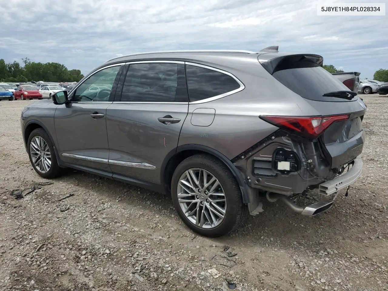 2023 Acura Mdx Advance VIN: 5J8YE1H84PL028334 Lot: 62576265