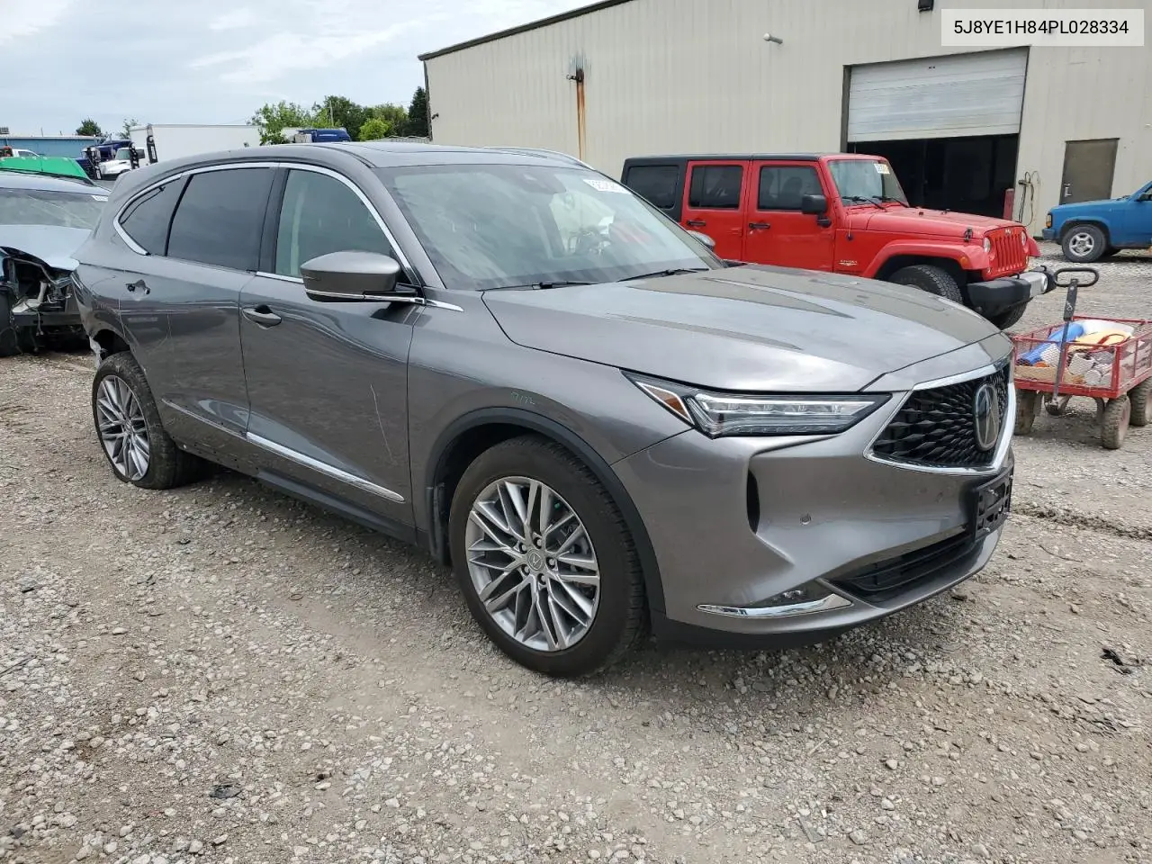2023 Acura Mdx Advance VIN: 5J8YE1H84PL028334 Lot: 62576265