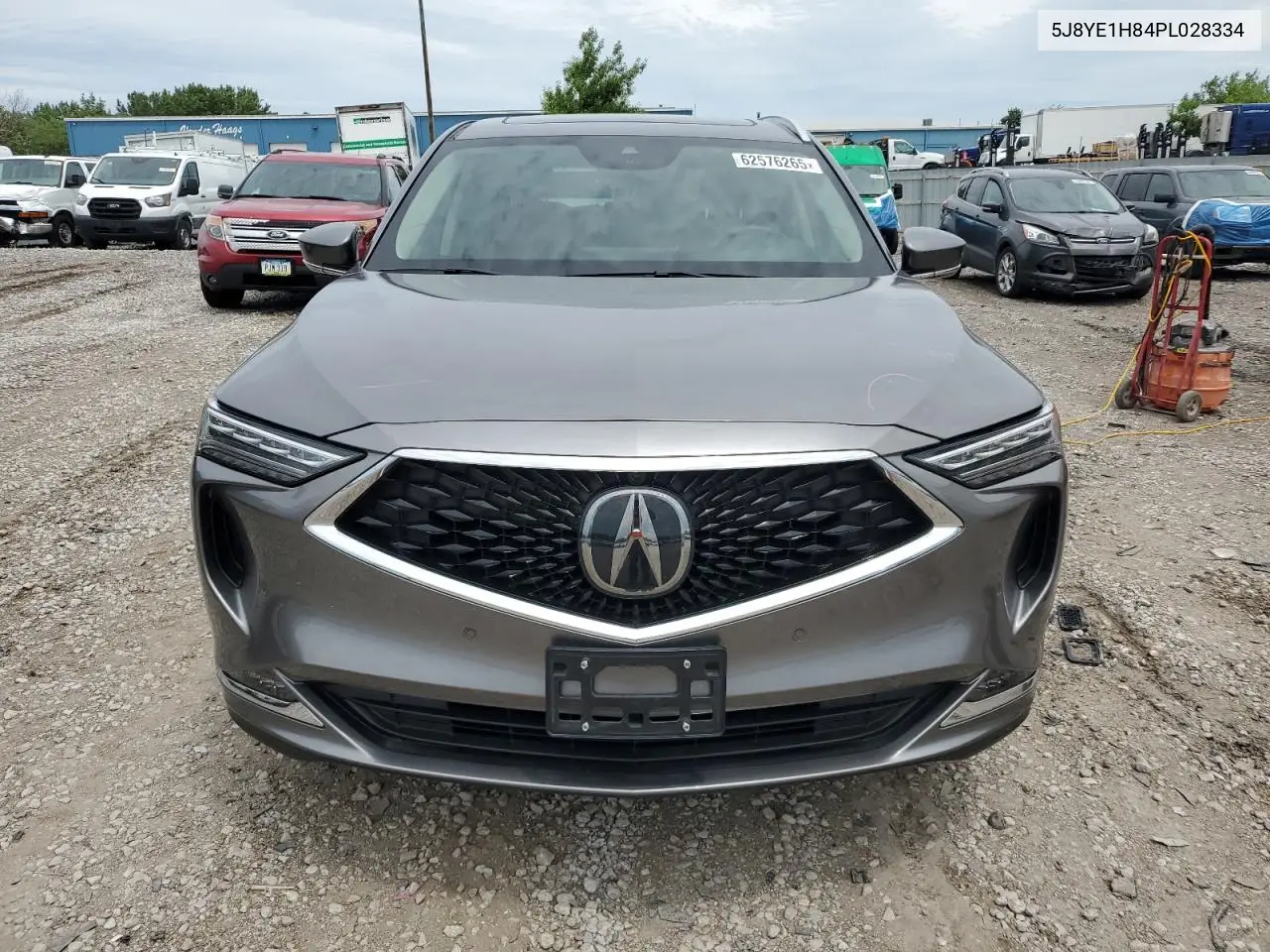 2023 Acura Mdx Advance VIN: 5J8YE1H84PL028334 Lot: 62576265